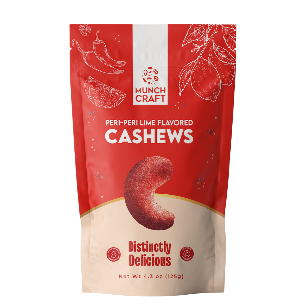 Peri-Peri Lime Flavored Cashews