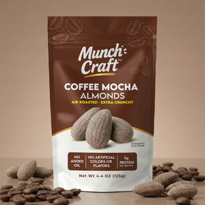 Coffee Mocha Almonds – Pantry Bag (4.4oz)